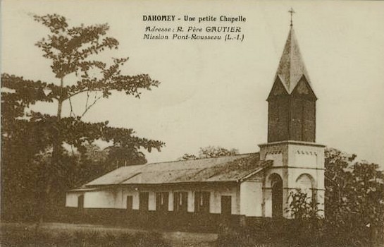 RDahomey Benin Mission Pont Rousseau Church